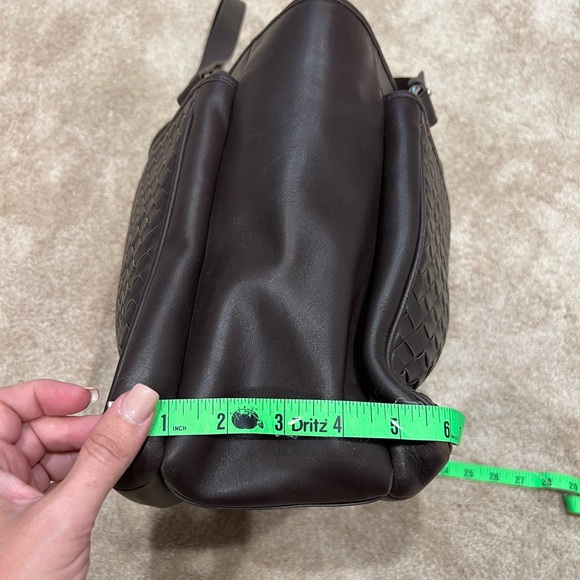 Espresso brown vintage Levenger shoulder bag - Picture 6 of 11